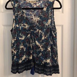 One World Sleeveless Blouse